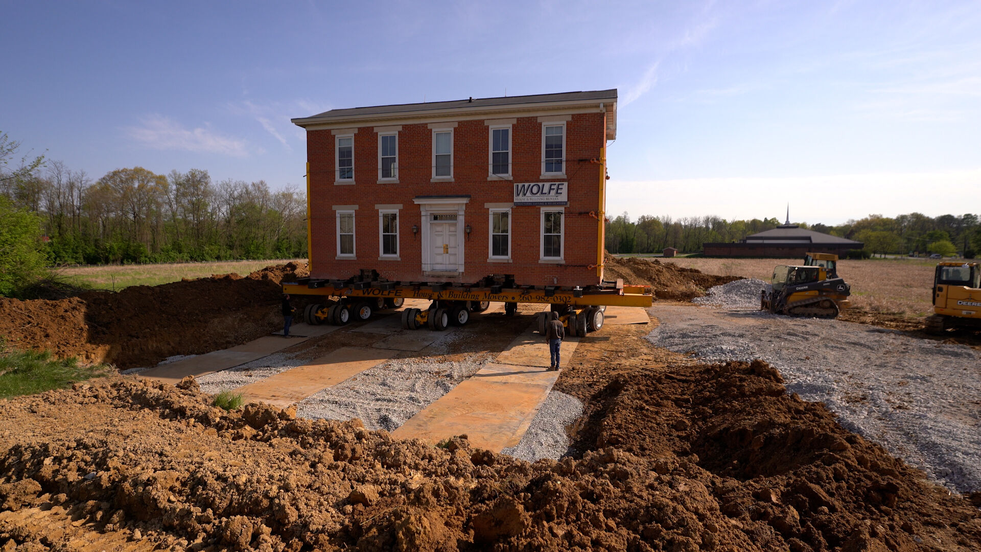 Historic Smith Farmhouse in New Albany being relocated this week